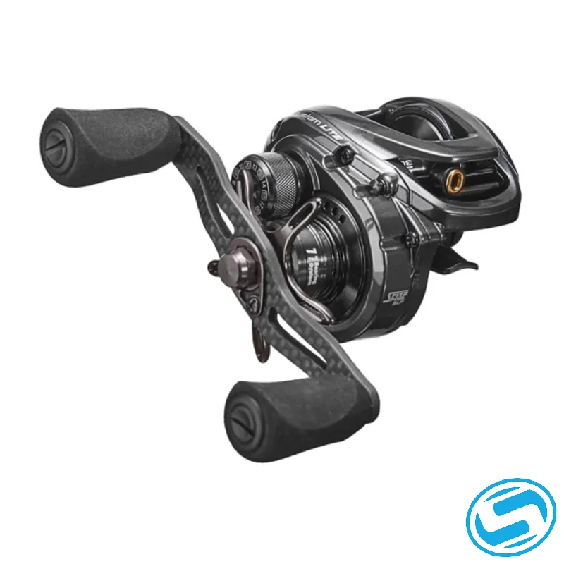 Fishing reel tension clamp-Lew's Custom Lite Casting Reel