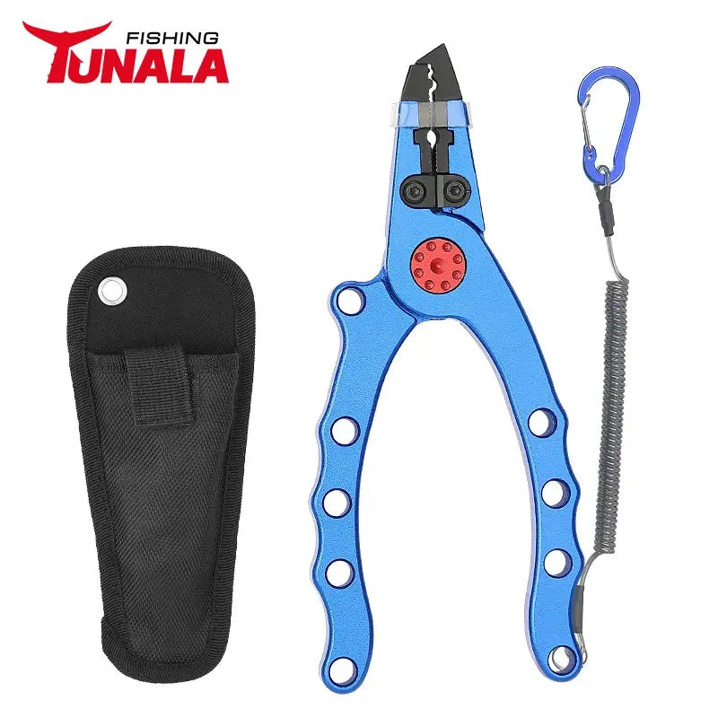 Fishing line braiding rack-Lureswholesale® Aluminium Alloy Forceps Cutting Fish Ring Plier