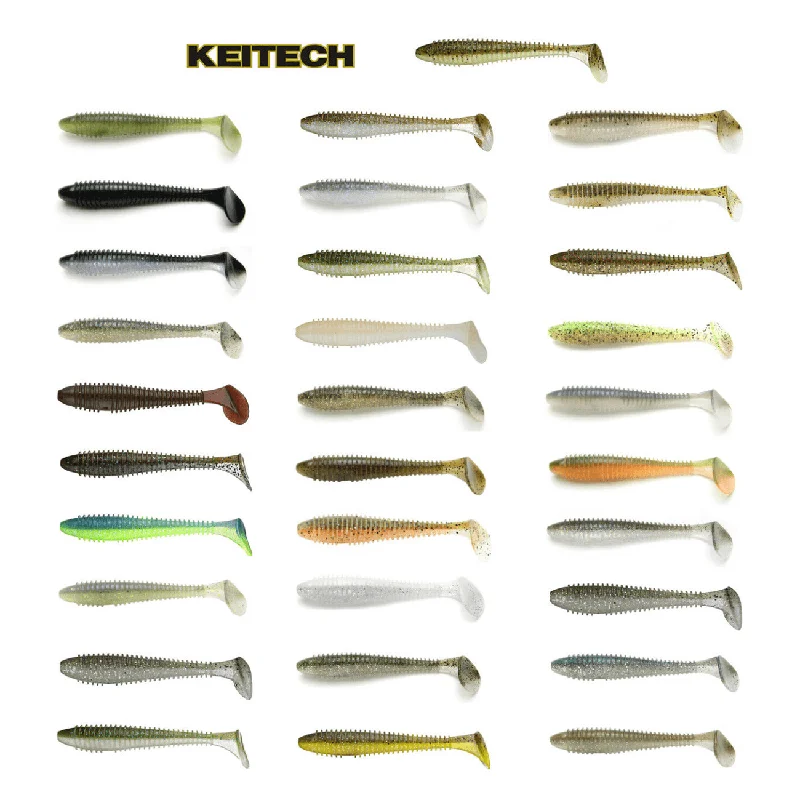 Fishing rod angle rack-Keitech FAT Swing Impact