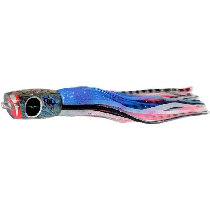 Fishing reel line clamp-Black Bart Mini 1656 Angle Medium Tackle Lure - Bob/Blue Pink Tiger