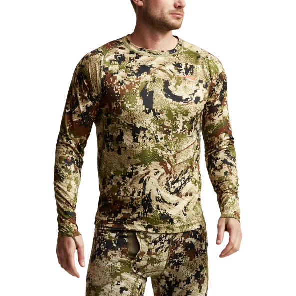 Fishing rod display holder-'Sitka' Men's Core Lightweight Crew Shirt - Big Game : Turkey : Optifade Subalpine