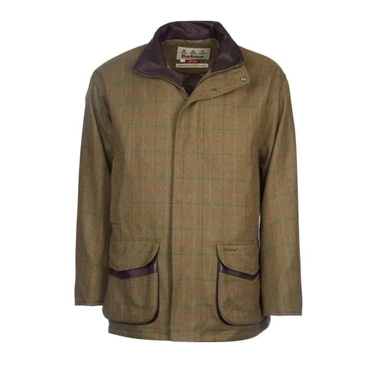 Fishing bait slicing rack-Barbour Moorhen Tweed Jacket