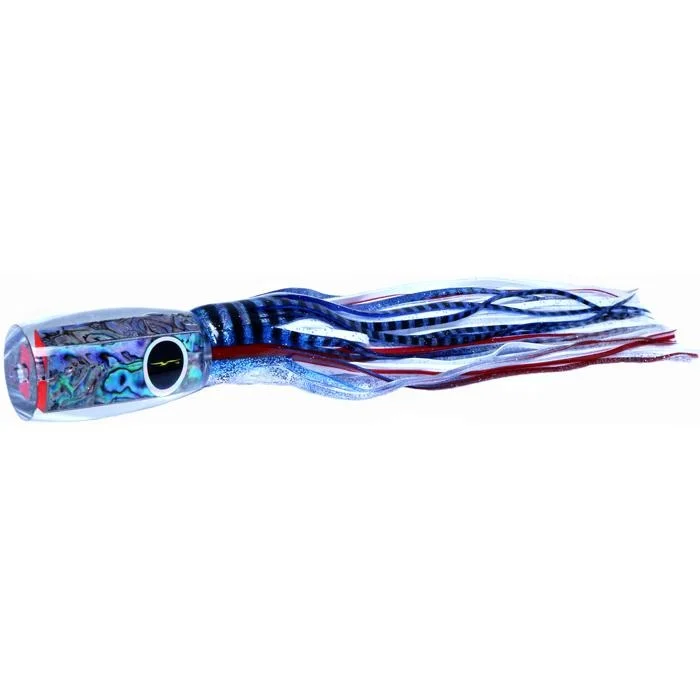 Fishing tackle foldable rack-Black Bart 1656 Flat Nose Medium Heavy Tackle Lure - Blue/White