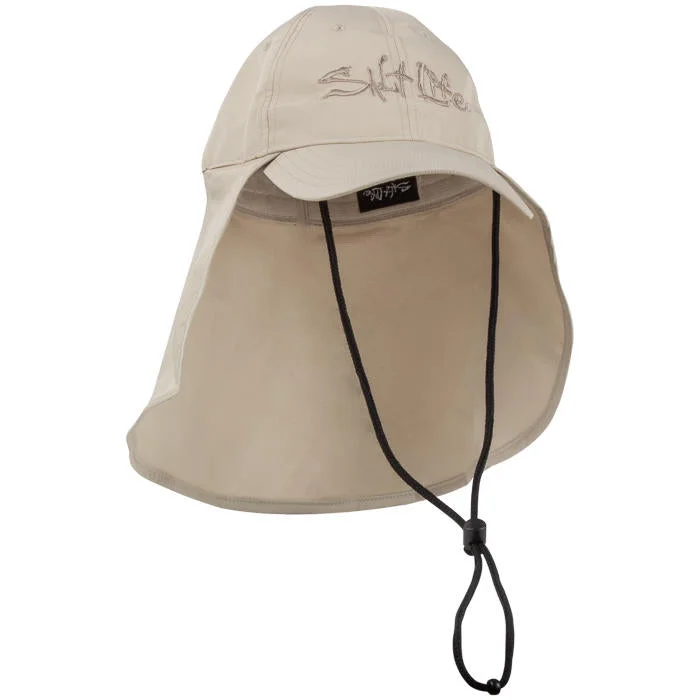 Fishing tackle stacking stand-Salt Life Offshore Legionnaire Hat