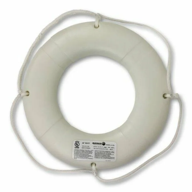 Fishing line loop rack-Datrex - 24" White Life Ring Tape