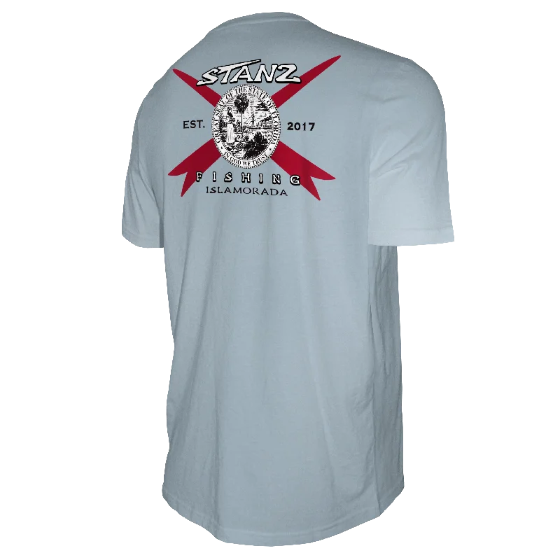 Fishing bait pressing rack-Men's Short Sleeve Tee - STANZ FL Sword Bill