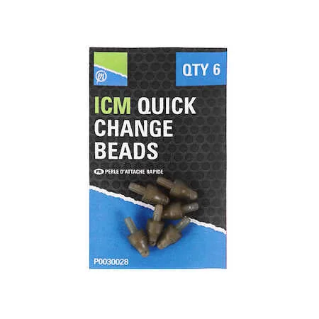 Fishing bait cooling clamp-Preston Icm In-Line Quick Change Bead Ref-P0030028