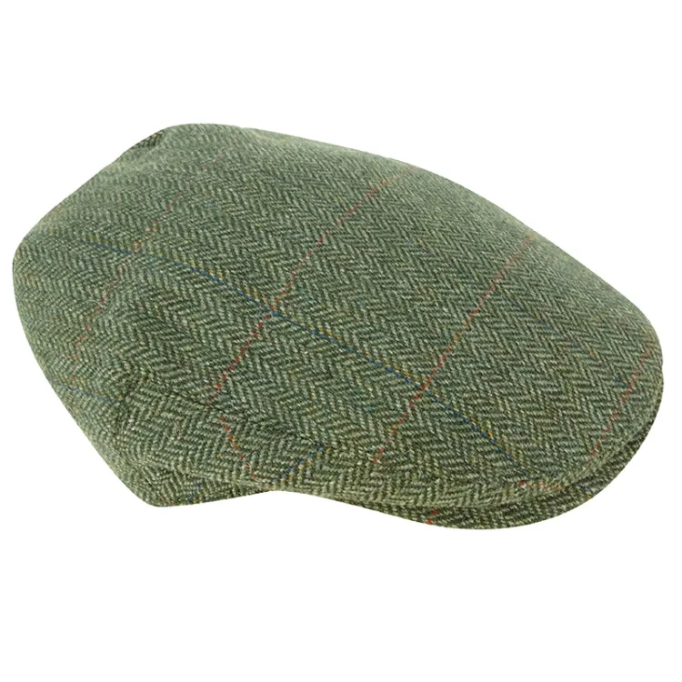 Fishing reel line rack-Hoggs of Fife Helmsdale Waterproof Tweed Cap