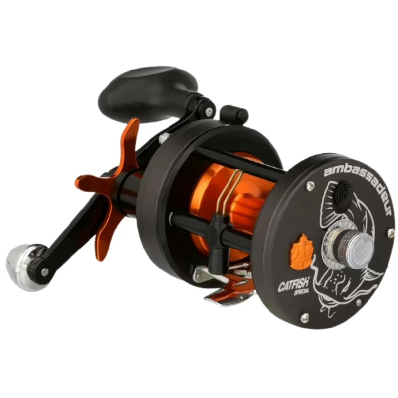 Fishing line twisting rack-Abu Garcia Catfish Special Casting Reels