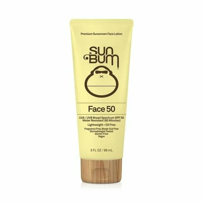 Fishing hook knotting tool-Sun Bum - Original 'Face 50' SPF 50 Sunscreen Lotion 3 oz