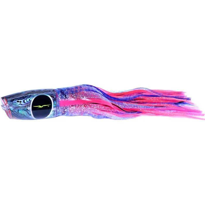 Fishing rod display stand-Black Bart Big Rock Plunger Medium Heavy Tackle Lure - Mackerel/Pink