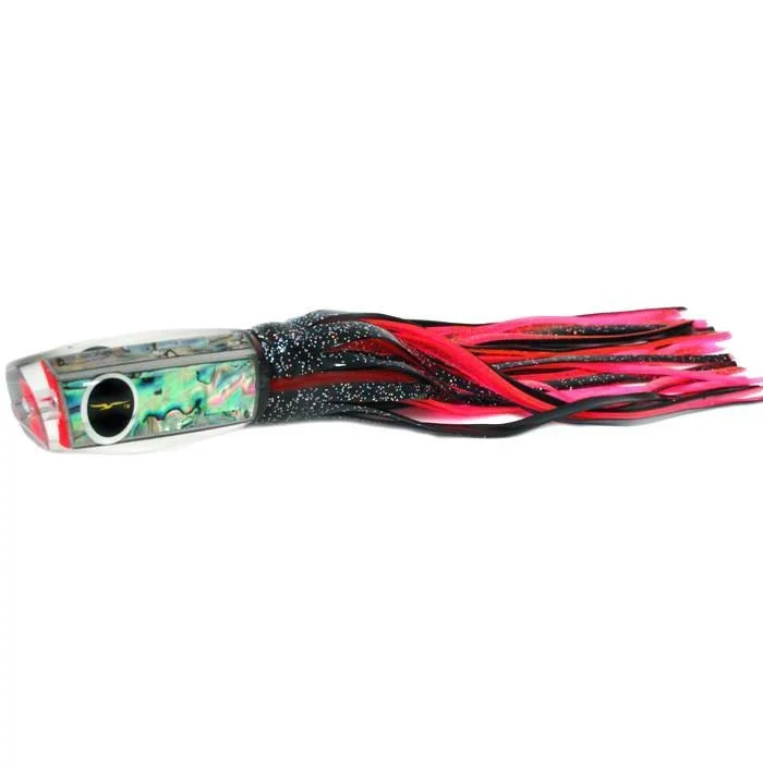 Fishing pliers with jaw rack-Black Bart 1656 Angle Medium Heavy Tackle Lure - Black/Pink