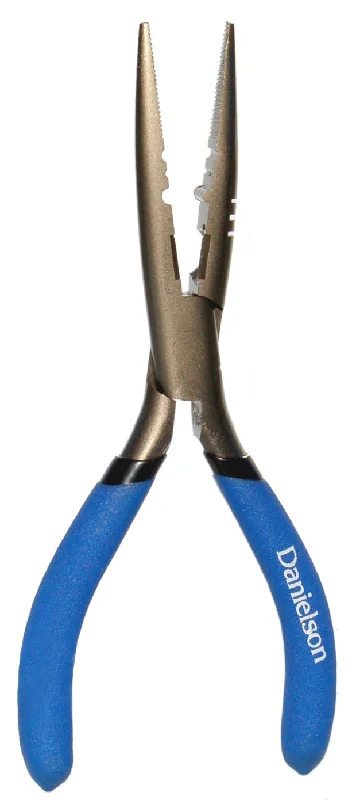 Fishing reel spool clamp-Danielson Stainless Steel Long Nose Pliers