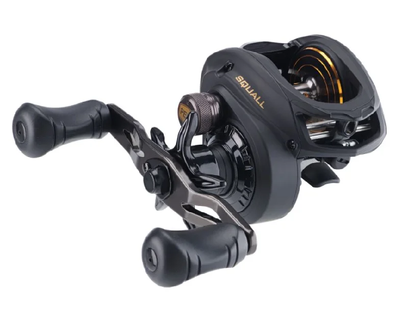 Fishing reel tension stand-New PENN® Squall® 300LP Low Profile RHW Baitcasting Multiplier Reel - 1525504