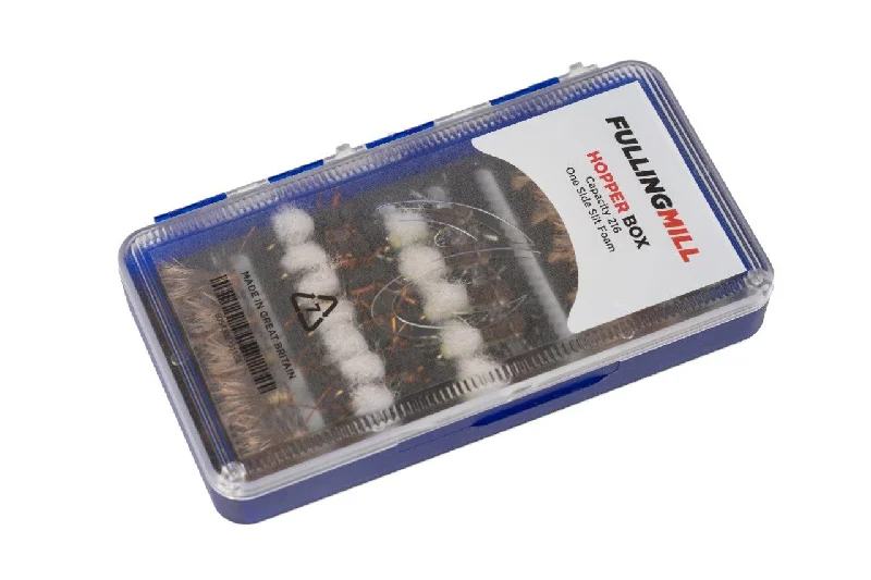 Fishing tackle lightweight holder-FULLING MILL DRY FLY/HOPPER BOX