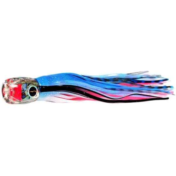 Fishing hook crimping rack-Black Bart Cabo Prowler Light Tackle Lure - Oceanic Blue/Blue Pink Tiger