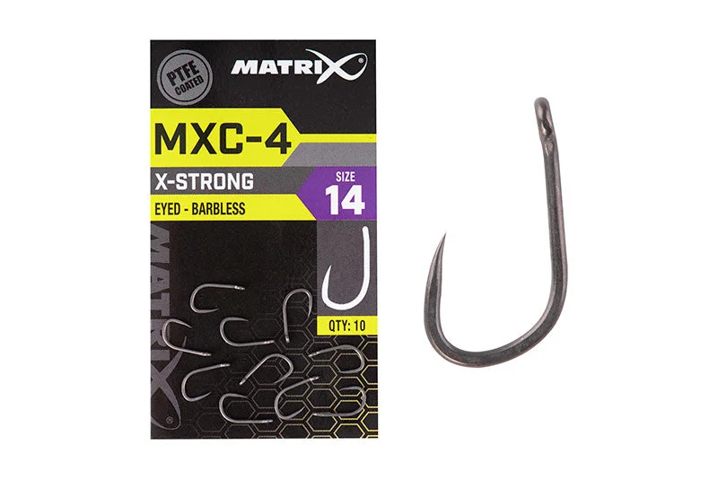 Fishing bait freezing clamp-Matrix MXC-4 Strong Barbless