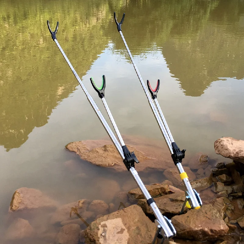 Fishing rod height rack-Adjustable Fishing Rod Holder