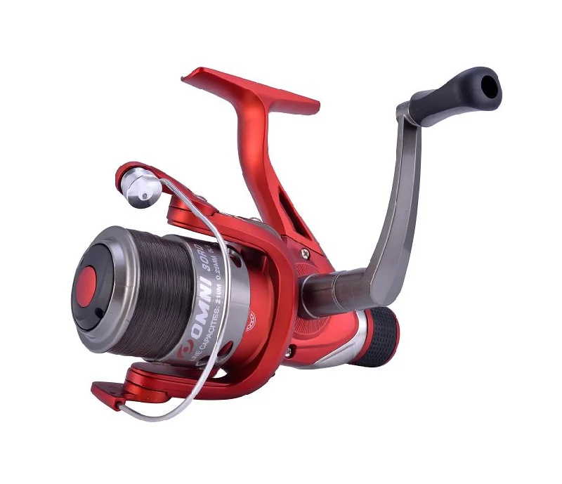 Fishing bait slicing holder-New Shakespeare Omni Match / Float 30RD Rear Drag Fishing Reel - Sp Spool & Line - 1381075