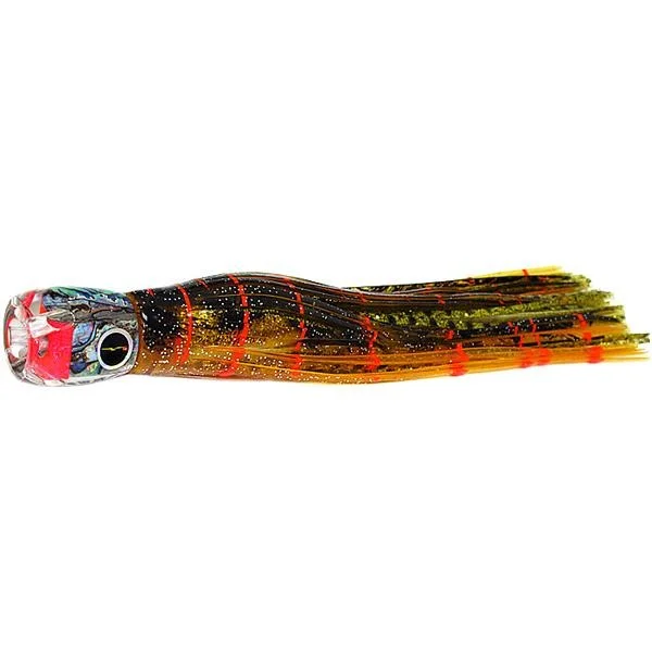 Fishing hook angle rack-Black Bart Cabo Prowler Light Tackle Lure - Brown Gold Orange/Gold Dot