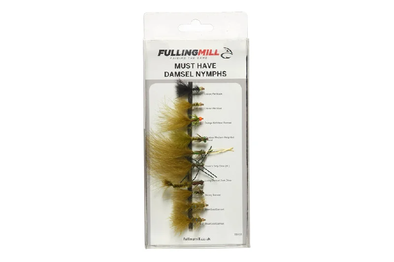 Fishing line splicing rack-FULLING MILL MUST HAVE DAMSEL NYMPHS