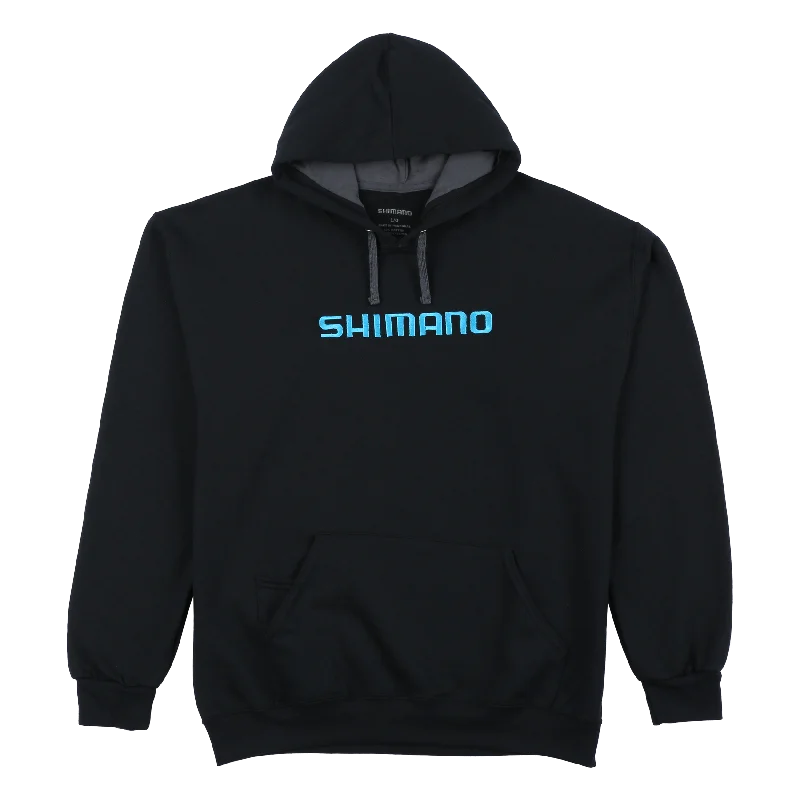 Fishing line knot rack-Shimano Lifestyle Hoodie Black