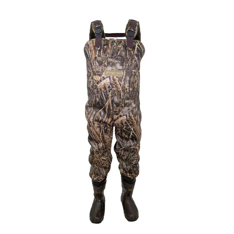 Fishing hook crimping holder-Frogg Toggs Men's Realtree Max-7 Amphib 3.5mm Neoprene Bootfoot Wader