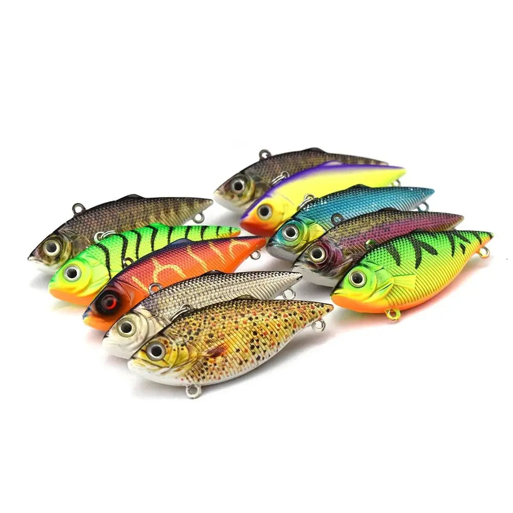 Fishing bait slicing rack-Lureswholesale® 7cm 11g VIB fishing lures