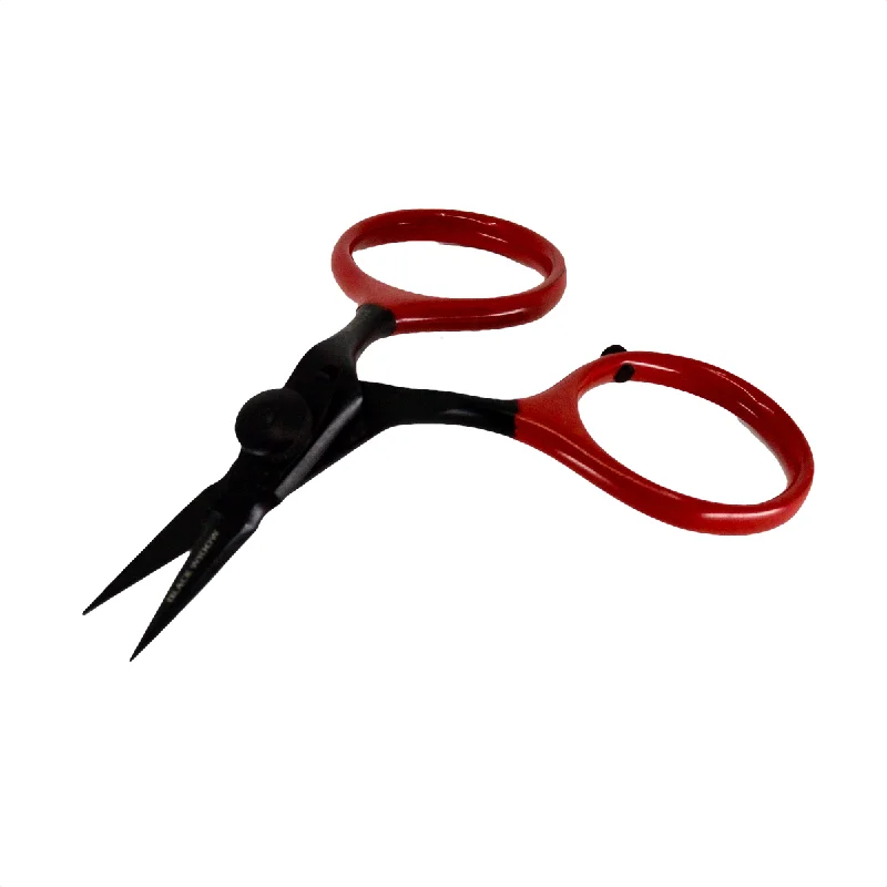 Fishing tackle modular holder-Dr Slick Black Widow Arrow Razor Scissor 3 3/4" Bent Shaft