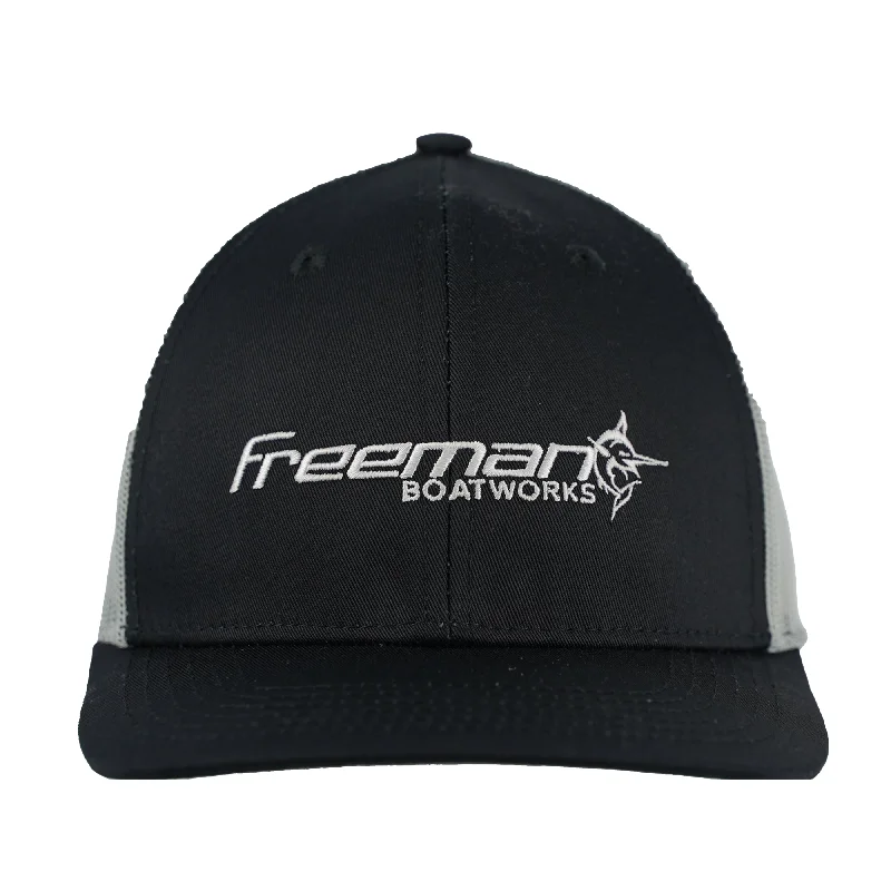 Fishing line twisting rack-Freeman Trucker Hat