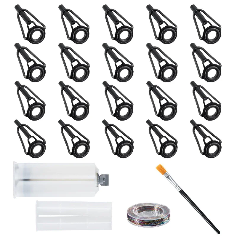 Fishing rod tilt rack-Dr.Fish 23pcs Rod Tip Repair Kit