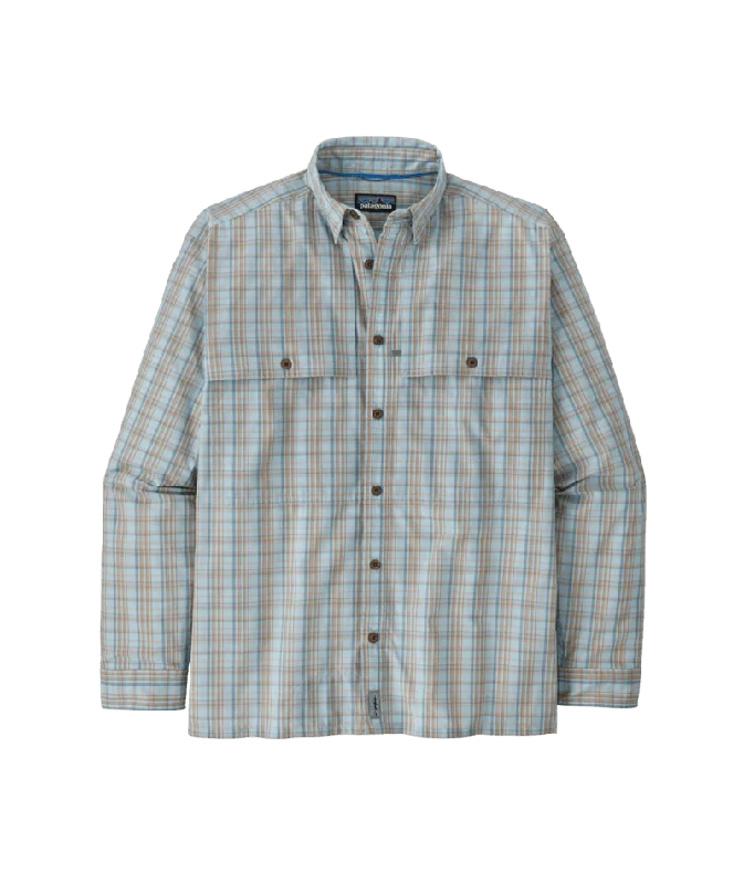 Fishing reel spool rack-Patagonia Men's Long-Sleeved Island Hopper Shirt