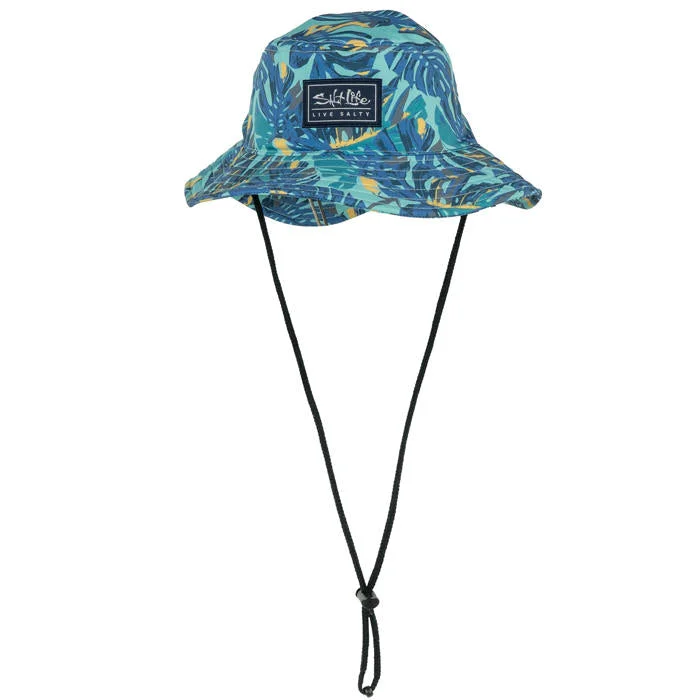 Fishing line splicing holder-Salt Life Loungin Boonie Youth Hat