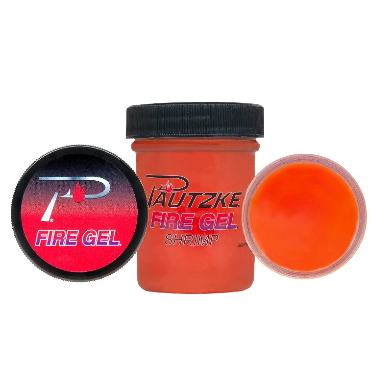 Fishing bait mixing clamp-Pautzke Fire Gel Attractant 1.65Oz. (Shrimp)