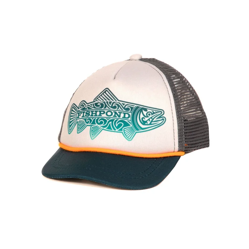 Fishing tackle stacking holder-Fishpond Maori Trout Kids Hat