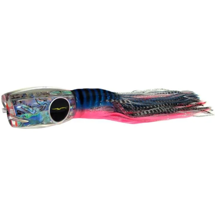 Fishing bait freezing holder-Black Bart Blue Breakfast Heavy Tackle Lure - Blue Pink Tiger/Silver Tiger